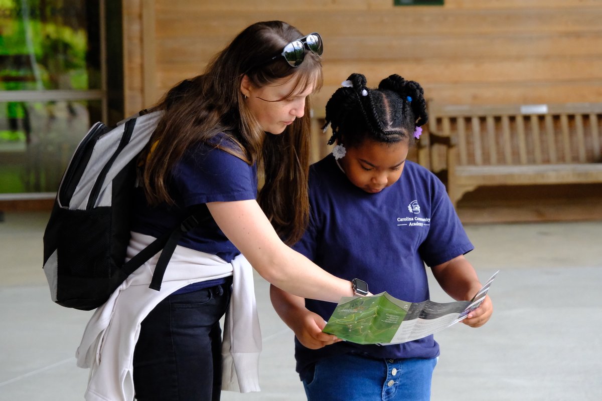 Yesterday, @CCA_UNCCHSchool students and staff journeyed back to Chapel Hill for their field trip to the @NCBotanical. 🪴🌸 Students eagerly immersed themselves in the wonders of nature, venturing on a hike through the garden's nature trails. ⬇️
