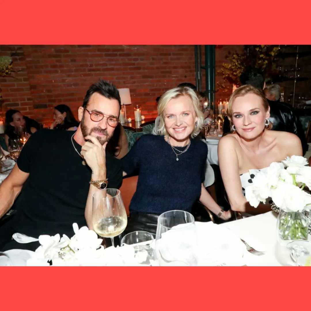 celebrityhki's tweet image. #DianeKruger and #JustinTheroux were VIP guests of #DrBarbaraSturm while attending the launch of her new glow cream.