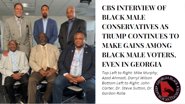 From the Georgia Black Republican Council: CBS will air nationally on CBS Mornings on Saturday, April 27, & May 4, 2024