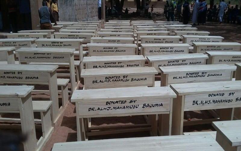 Let me remind you that Dr.Bawumia, the next president of Ghana,has supported 66 schools with 5,280 Dual Desk furniture in West Mamprusi Municipality in the North East region. 

#Bawumia2024 
#ItIsPossible
#NorthernRegionForBawumia