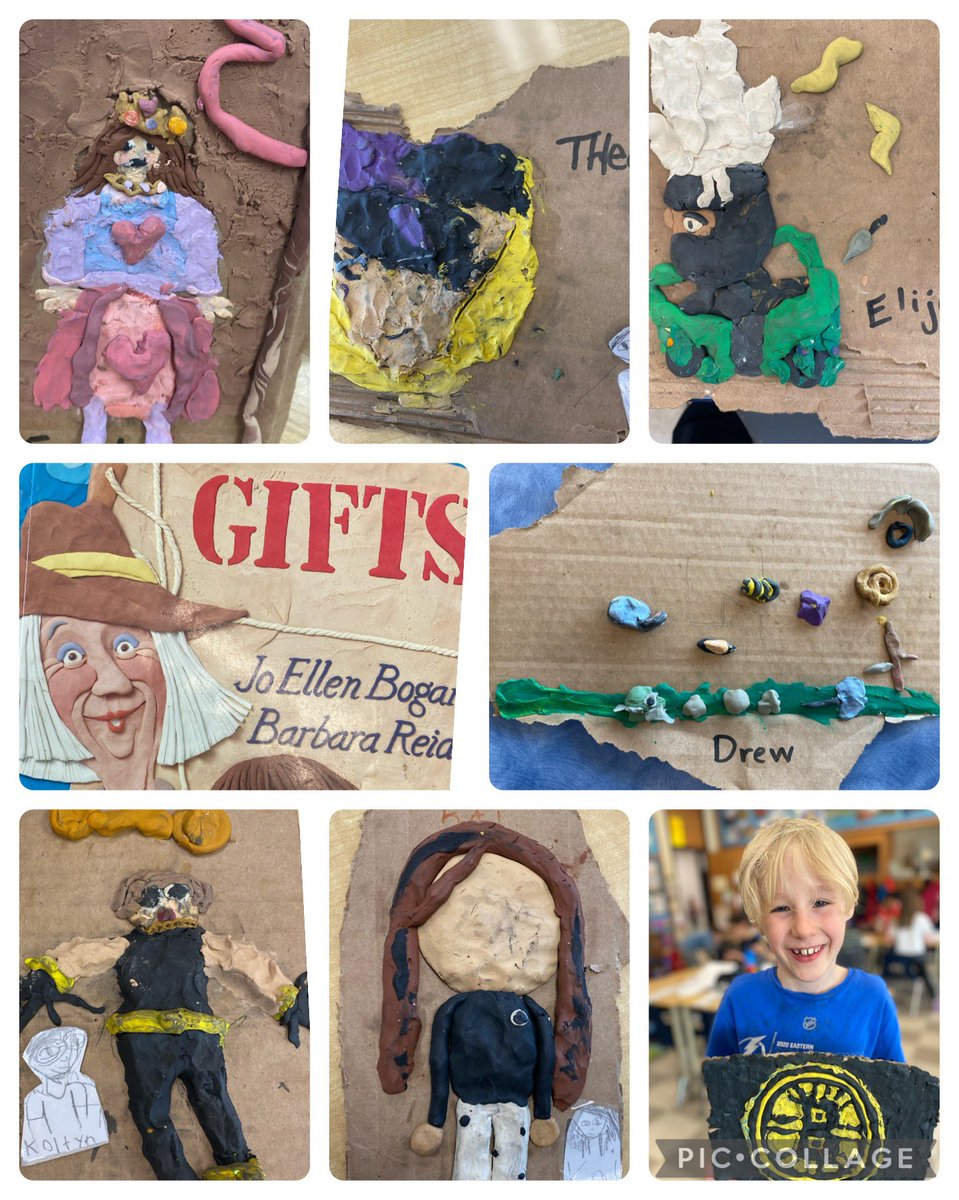We had a great day exploring our creative side as we made art in the style of Canadian author Barbara Reid. <a href="/GlenwoodGriffin/">Glenwood Griffins</a> <a href="/teach_terri/">Terri Barrette</a> <a href="/MsAuthier/">J.Authier</a>