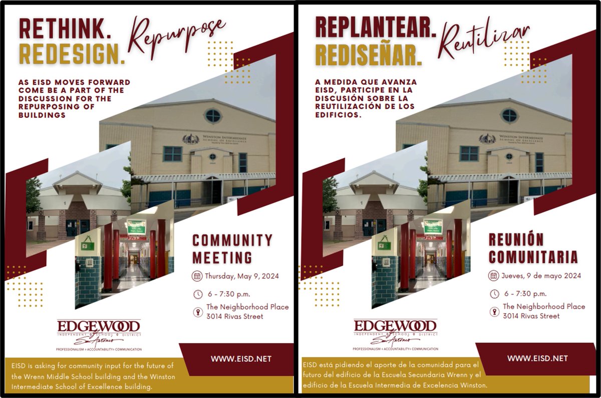 Winston Intermediate School of Excellence (@winston_ise) on Twitter photo WISE Families: We need your input on May 9!
Familias WISE: Necesitamos su voz este 9 de mayo!
<a href="/AnaCantuEISD/">Ana Cantu</a> <a href="/RosaSolis2127/">Rosa Solis, M. Ed.</a> <a href="/dra_snsanchez/">sonia n. sánchez</a> WISE Families: We need your input on May 9!
Familias WISE: Necesitamos su voz este 9 de mayo!
<a href="/AnaCantuEISD/">Ana Cantu</a> <a href="/RosaSolis2127/">Rosa Solis, M. Ed.</a> <a href="/dra_snsanchez/">sonia n. sánchez</a>