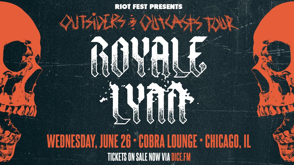 JUST ANNOUNCED! @royalelynnmusic on June 26 at @cobralounge. Tickets on sale now: bit.ly/CL-ROYALELYNN