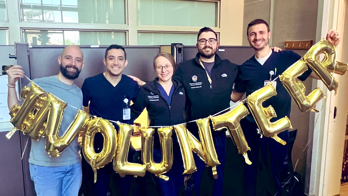 Our @PittCardiology @HviUpmc Fellows are getting ready for the big day tomorrow! Come check out the Volunteer Fair starting at 11 am at UPMC Presbyterian!!