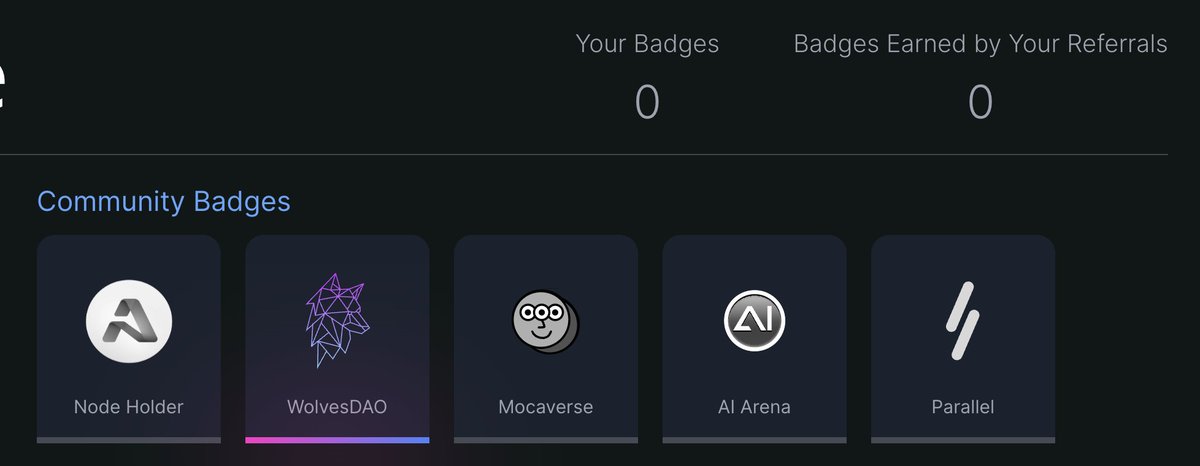 Aethir gave the @WolvesDAO an airdrop next to: 1. the biggest TCG in Web3 2. the biggest investor / ecosystem in Web3 Gaming 3. the biggest upcoming P2A game I've always believed in the Wolves but I'm still blown away by the associative brand value we've created.
