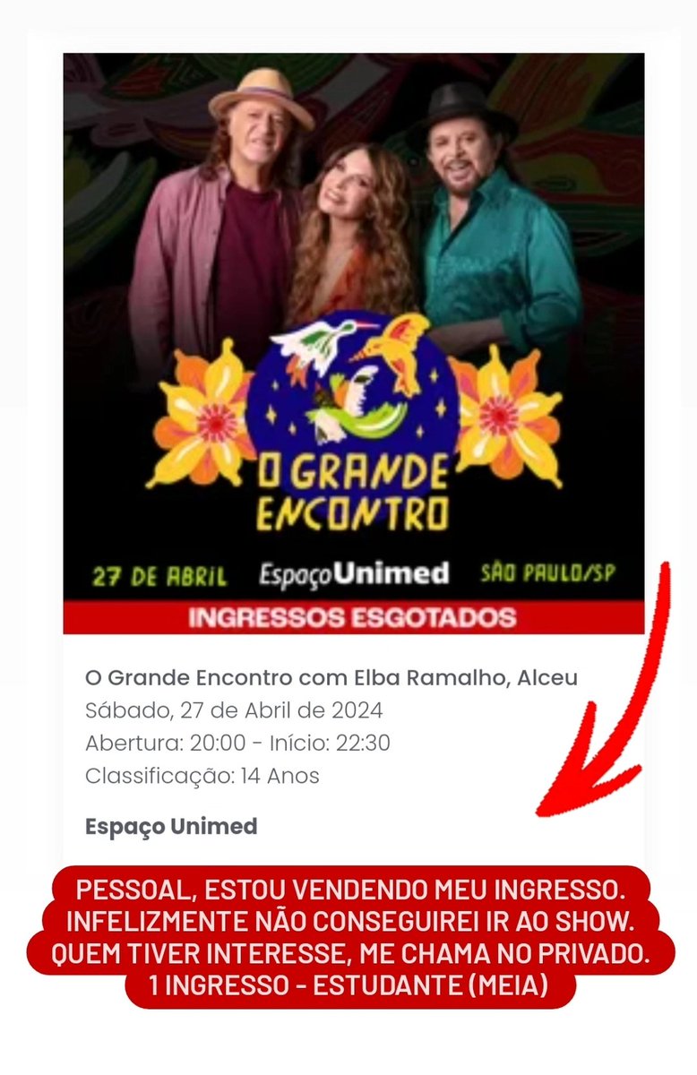 Quem tiver interesse, me chama no privado.
Se puderem compartilhar, agradeço.
Obrigada!!!