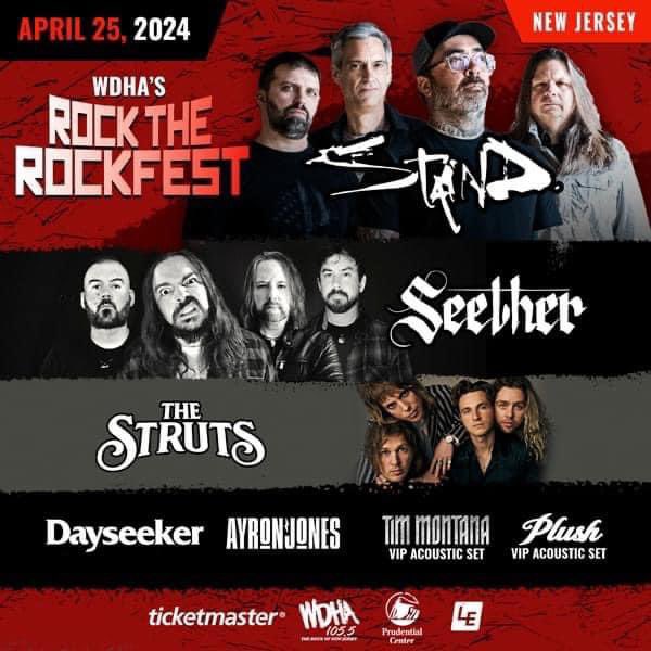 Back at it again! Time for #Staind, #Seether, and #TheStruts!🤘🔥🖤🎸 @WDHAFM #RockTheRock @PruCenter