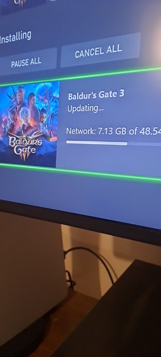 OK wait,what is this ?49 GB  for update???
#BG3 #gamedev #game #GameSpot #ign #Xbox #PlayStation #ps5 #trending #news #gamenews