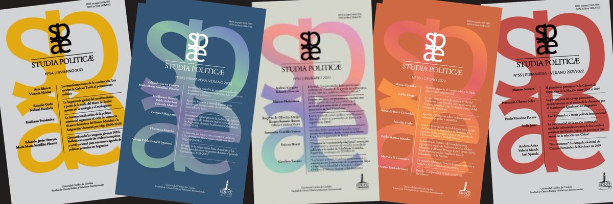 STUDIA POLITICAE, la revista académica de nuestra Facultad de Ciencia Política y Relaciones Internacionales, cumplió 20 años, y lo celebramos con la presentación de la edición Nº 60, en un encuentro cargado de recuerdos y emoción.
Mirá la nota completa👉bit.ly/3QiMJCG