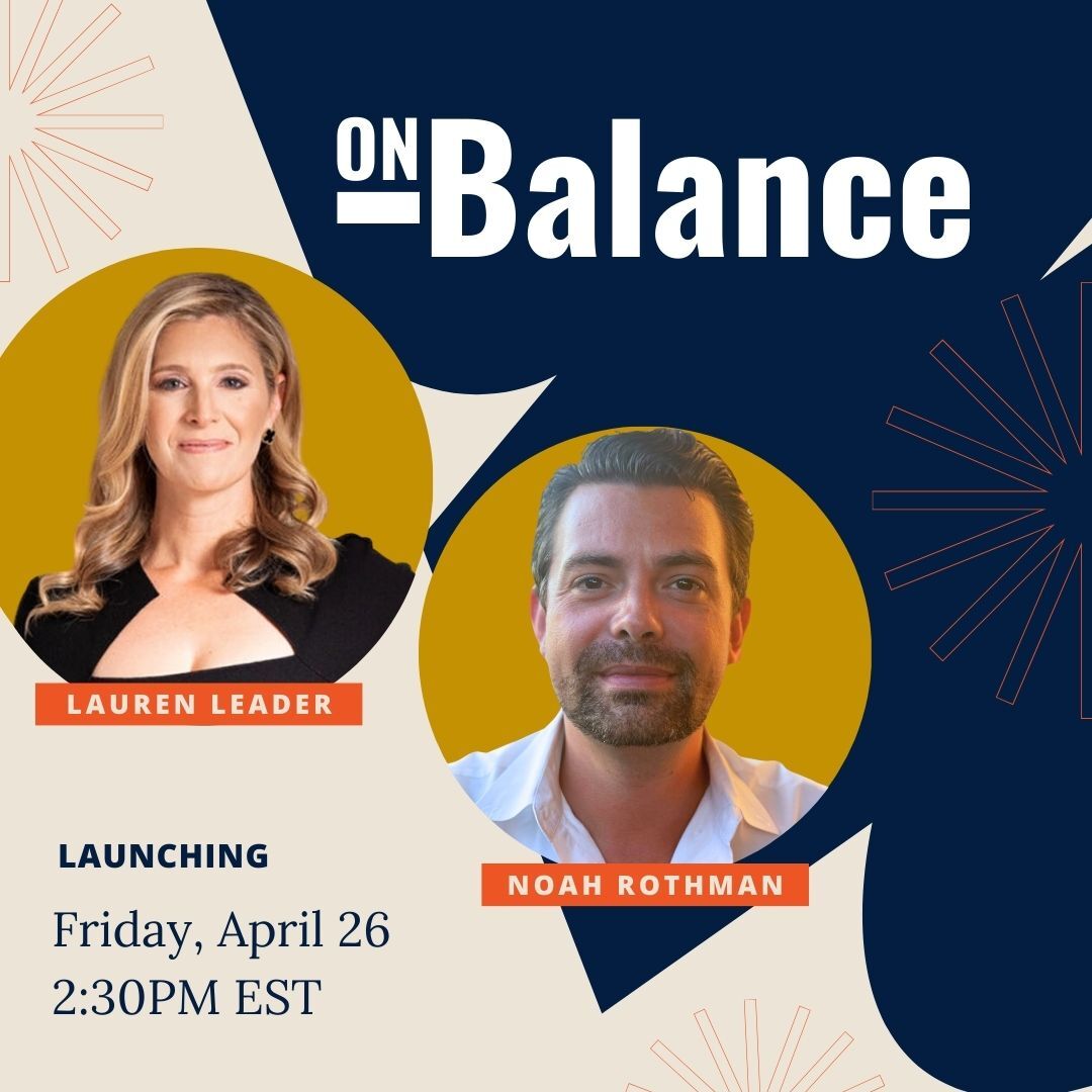 Tomorrow! You're in for a treat. We're launching the live version of 'On Balance,' hosted by @LaurenLeaderAIT and the brilliant @NoahCRothman from the National Review. Get ready for insightful discussions and thought-provoking insights! #OnBalance #AllInTogether