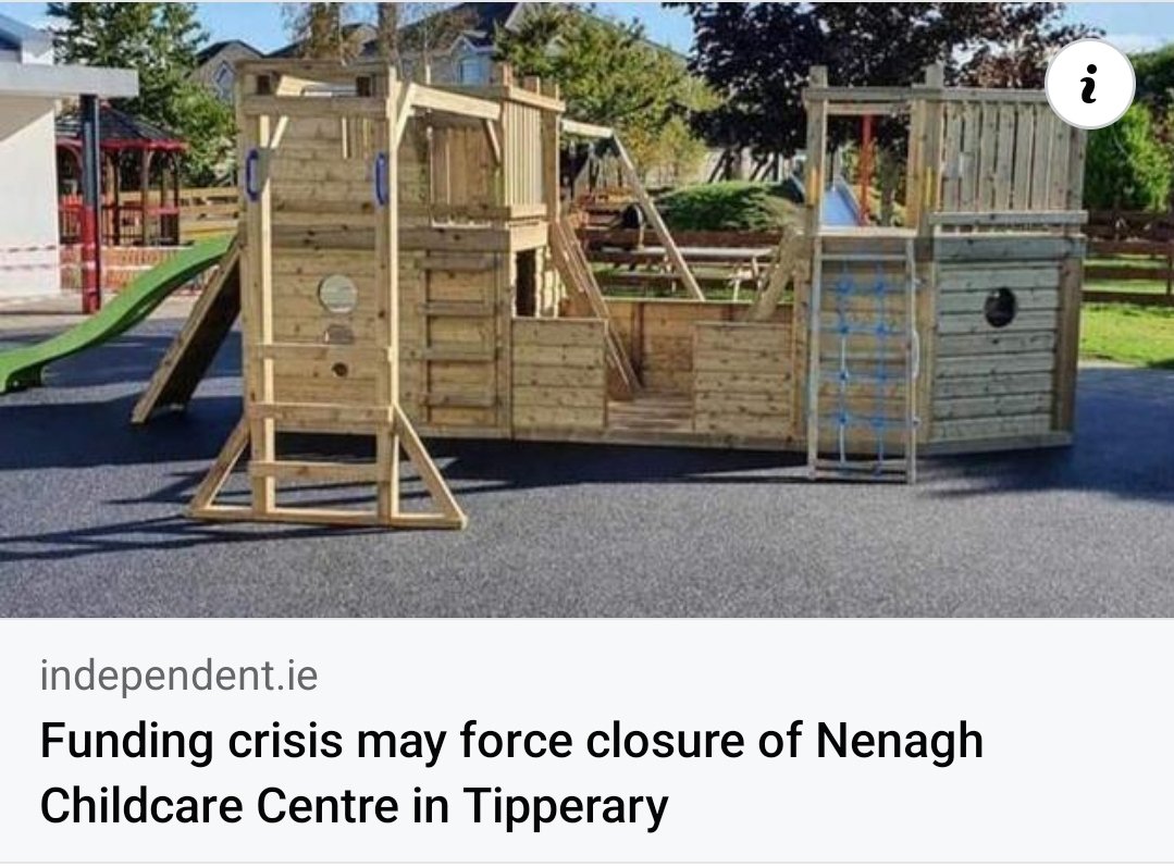<a href="/MurphyDunne/">Elaine Dunne Federation Early Childhood Providers</a> @dcediy <a href="/FederationEarly/">The Federation of Early Childhood Providers</a> Now 10 services in one wk <a href="/rodericogorman/">Roderic O’Gorman TD</a> @dcediy Elaine &amp; Federation told you this would happen you ignored the people on the ground, listened to the wrong people. Now take responsibility and fix this! #FailedEROfailedcorefunding #saveourservices #FECP