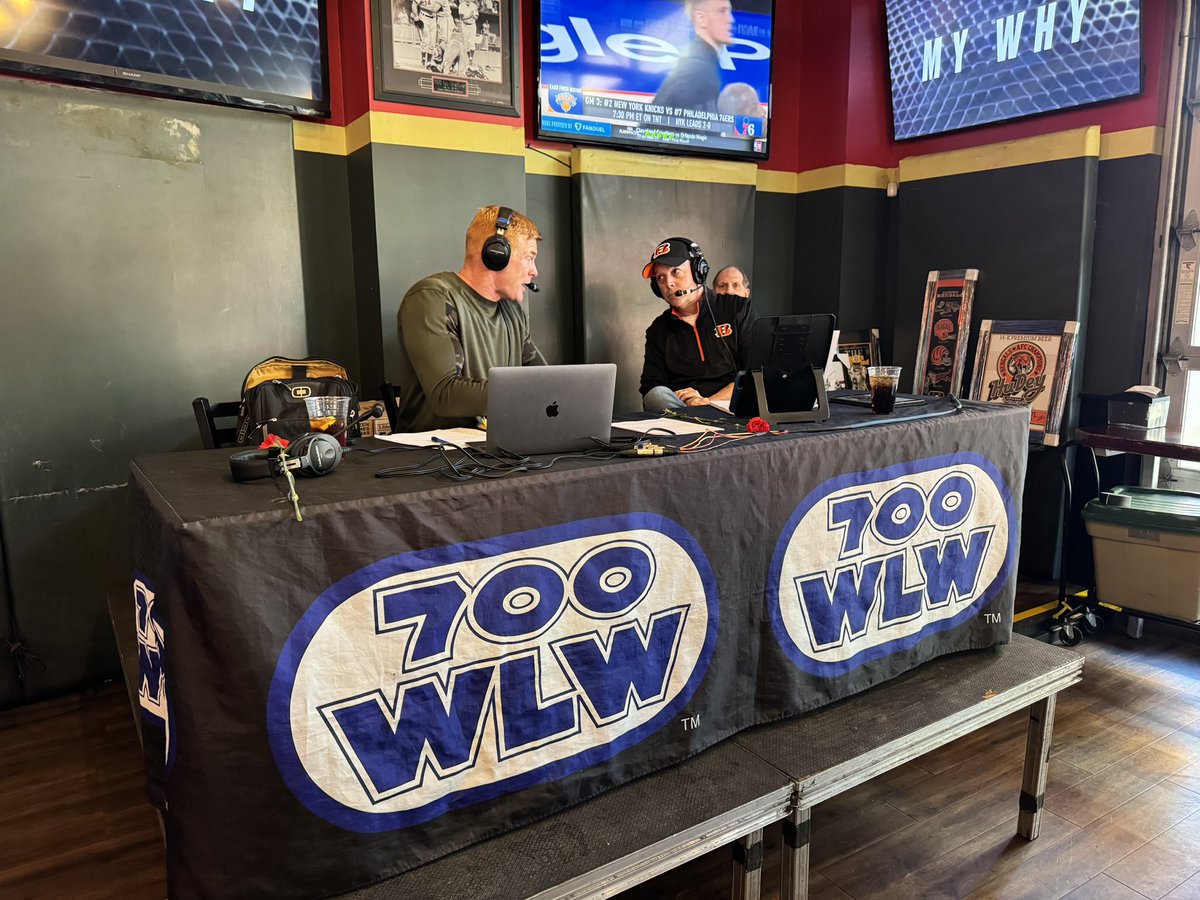 .@LanceMcAlister and @ROCKYBOIMAN50 are breaking down the #NFLDraft at @holygrailbanks!