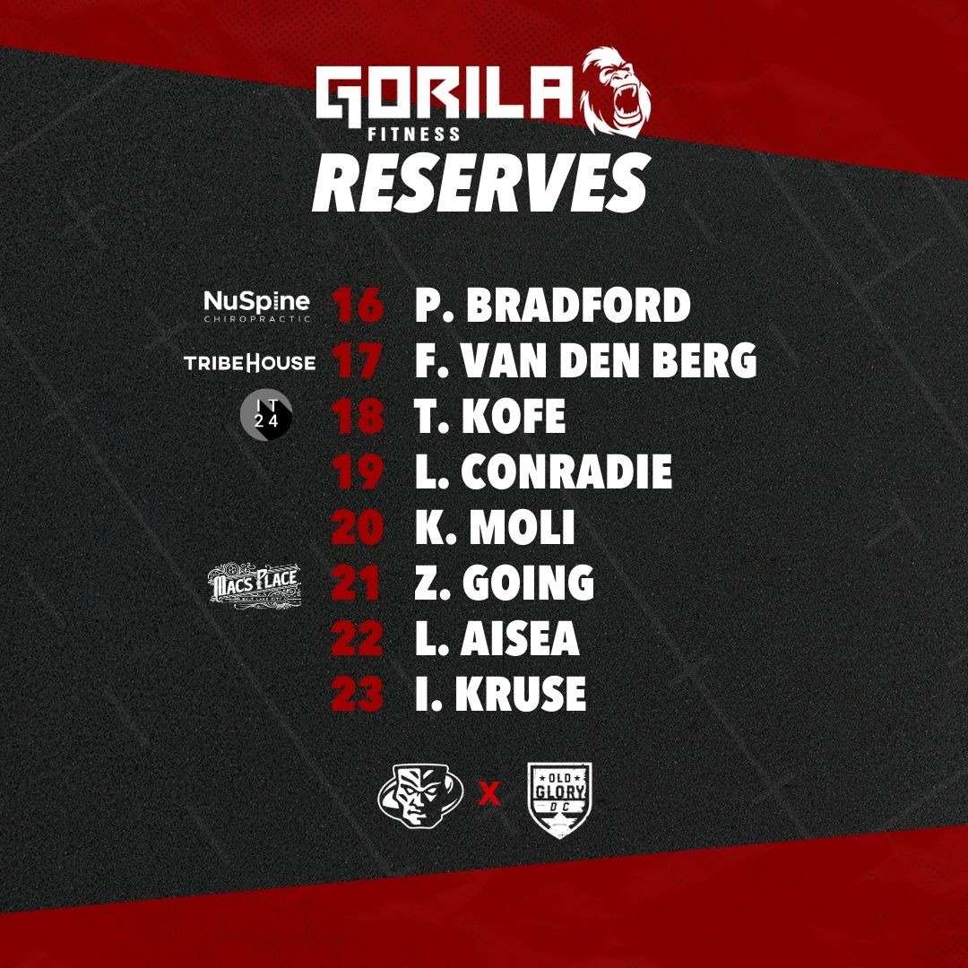 Tomorrow's starting lineup, brought to you by our WarriorsXV sponsors and Gorila Fitness! Still need tickets to the match? Get them here: hubs.ly/Q02v3-XB0 🎉 🆚 Old Glory DC ⏰ Friday, April 26 @ 7:00PM MT 📍 Zions Bank Stadium, Herriman UT #ForTheNation
