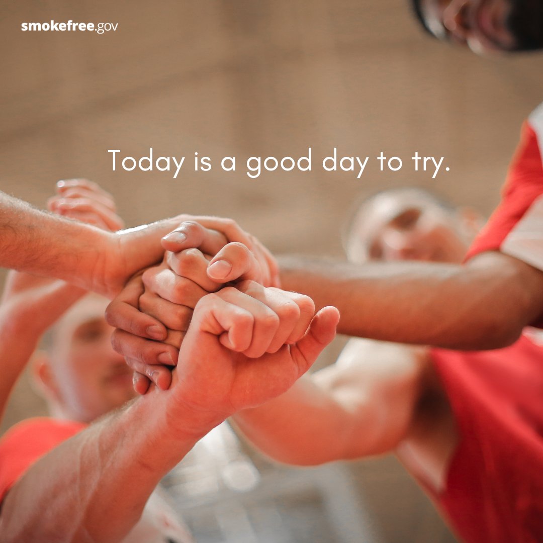 Everyone’s smokefree journey is different. Smokefree is here to help no matter where you are on the path to quitting smoking—whether you’re just getting started, working toward staying smokefree, or giving quitting another try.