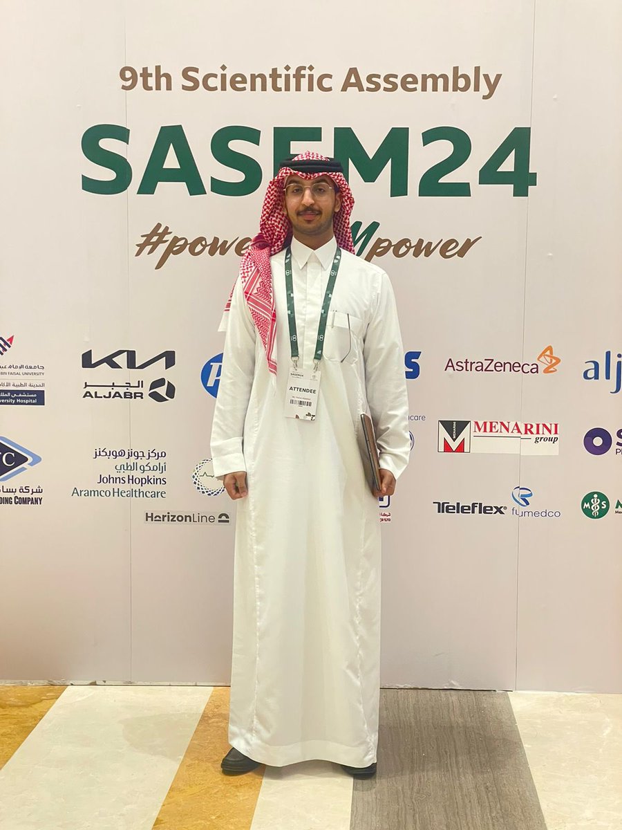 nx_txt9's tweet image. تشرفت بحضور مؤتمر @sasem2024 ، والمنعقد بمدينة الخبر، والذي حظي بتواجد نخبة من أطباء الطوارئ المميزين
وانتهز هذه الفرصة لأتقدم بالشكر للقائمين على المؤتمر الرائع الذي اشتمل على كم كبير من المعلومات القيمة والمفيدة
وأسأل الله التوفيق والسداد ❤️

#SASEM2024
#powertoEMpower