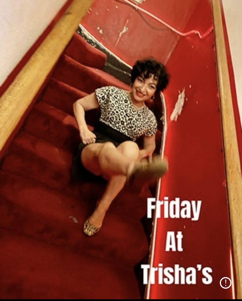 FlorenceJoelle's tweet photo. Friday at Trisha’s. Three sets from 8 till 11pm. Bring ID 💋
Music 8 till 11. 57 Greek Street, Soho.
#fridaynight #soho #trishas #florencejoelle #singer #jazz #musicianlife #greekstreet #livemusic #chanson #yeye #. https://t.co/XfaRSBIffG