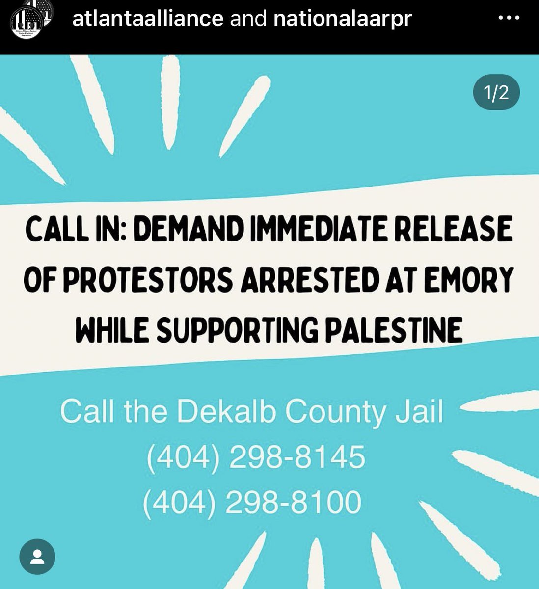 PLEASE share, call, and donate!! Support the brave protesters at Emory who were brutalized and arrested while supporting Palestine!!!