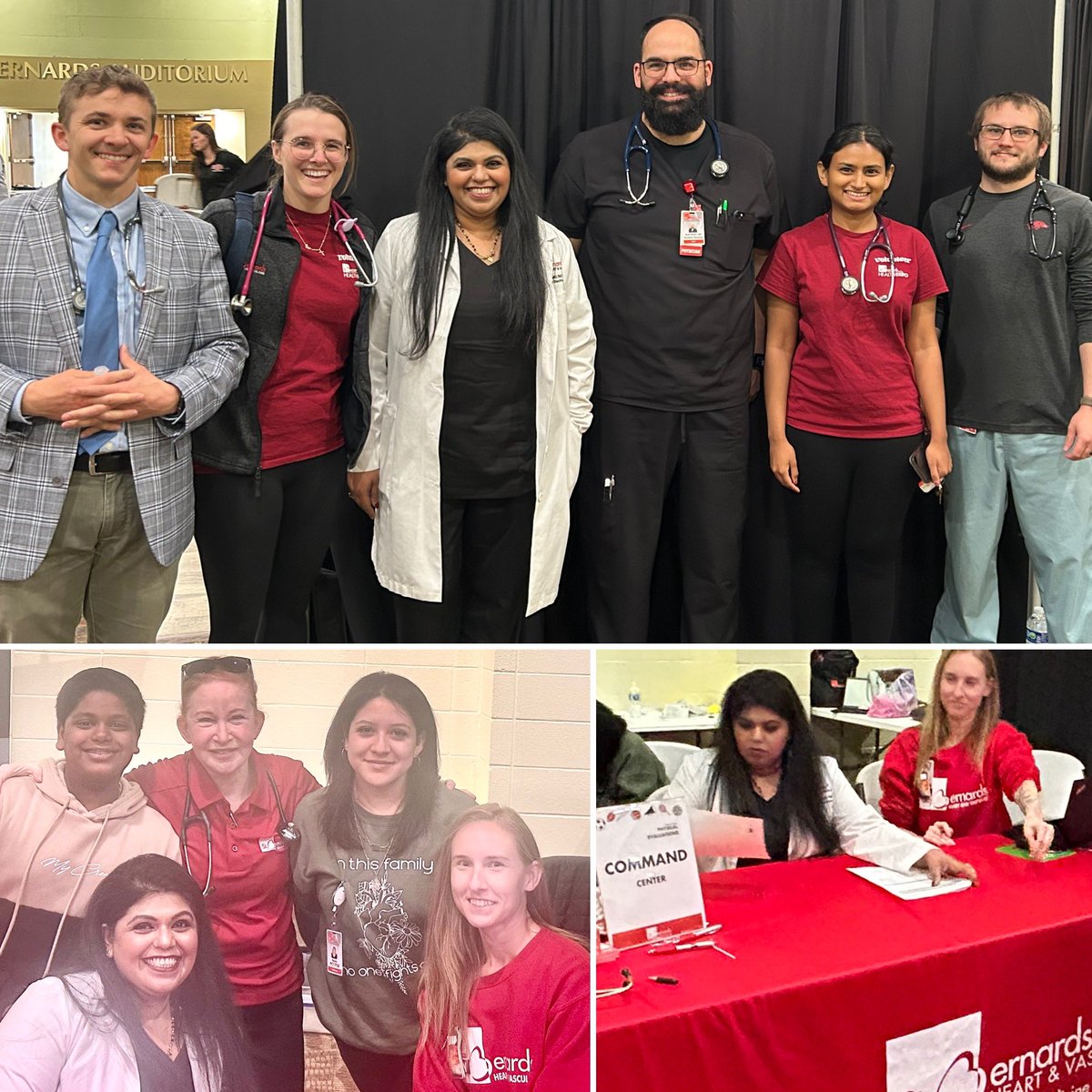 DrBridgetLee's tweet photo. Hey #cardstwitter / #cardioX! What are you doing to #stopSCD #catcharrhythmias in student athletes????🤔🫀⚽️🏀🏈⚾️🎾🏐

How about… FREE physical exams with EKGs for ALL middle school and high school students/athletes!#StudentHealthExpo @Drdevignair @StBernards 

Check out our recent stats! (4.21.24)
🫀1588 physicals 
🫀10 school districts
🫀1035 EKGs
⚡️10 abnormal EKG, all followed-up⚡️
🫀100% Goooooooaalll met 🥅 Lives saved 🙌 to safely play on! ⚽️

#Cardstwitter #CardioX #EPeeps #ArrhythmiaResearchGroup #SportsCards #EarlyDetection  #EarlyScreen #WPW #Brugada #ACCEP #ACCDEI #ACCsports 

@ACCinTouch @HRSonline @Sports_CardioNL @ArkansasAcc 
@AHA_Arkansas @PACESep @WOMENinPACES_EP @WomenAs1 
@MelvinEchols9 @melsulistio @DrQuinnCapers4 @MeaganWasfy @DermotPhelanMD @JeffHsuMD @BethDineenDO @DrBrider @bkdoty @KirollosGabrah @ArunUMahtani @aalhindiF