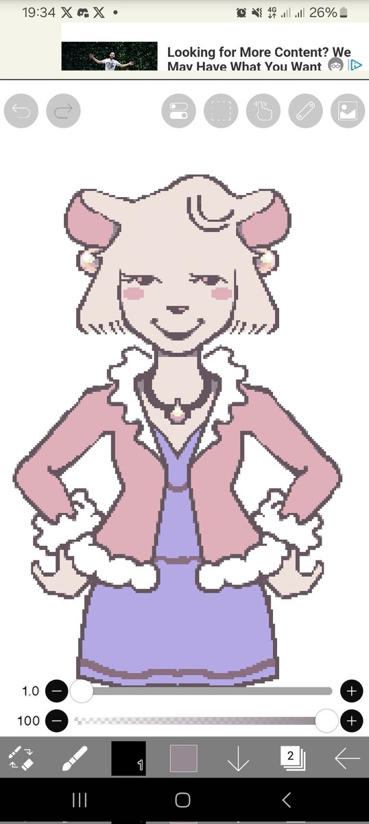 ThePianoFreak's tweet image. The legendary pearl earrings!
(Ignore the discord notification)
#pixelart #pixelwork