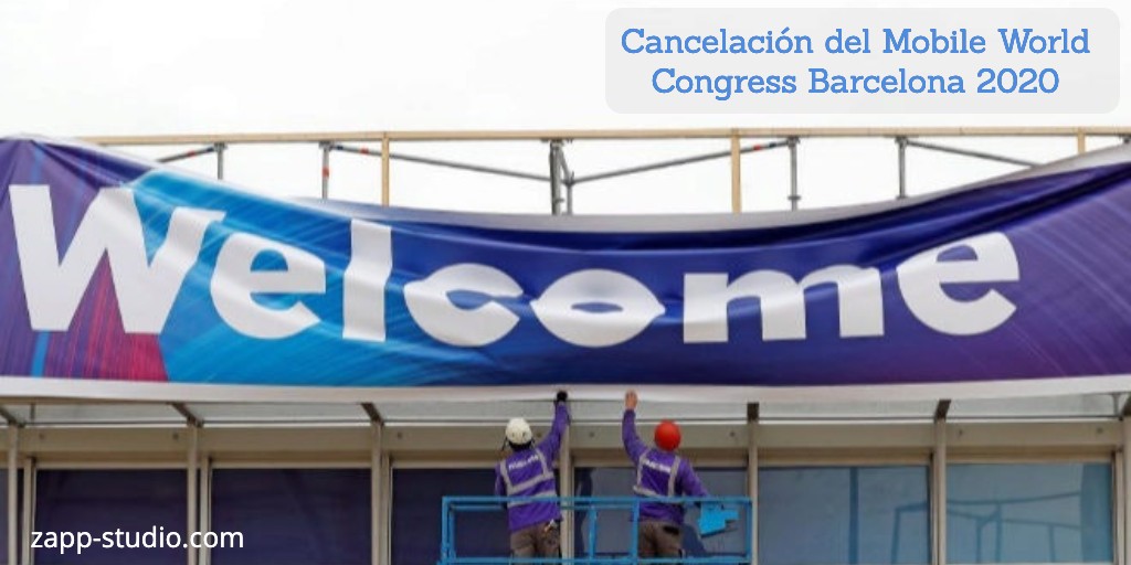 ZappStudio's tweet photo. Cancelación del MWC 2020 Barcelona https://t.co/exc9roRDY3 https://t.co/YtrVpQZTJ2