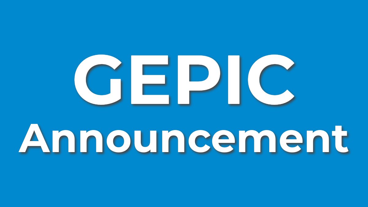 Due to unforeseen circumstances, Dr. Jean Clinton will not be joining us for the #GEPIC Event tonight. In her absence, Jeff Martin will present Preparing our Children for their Future, not our Past. Click to join: bit.ly/3WgLwiV