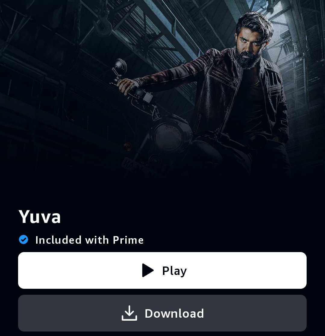 IamHCB's tweet photo. #Yuva Now Streaming Free for Subscribers on @PrimeVideoIN 

🔗 https://t.co/HQRxFrKeS2 🔗

#YuvaRajkumar #SapthamiGowda #YuvaOnPrime https://t.co/pB37JZtcWg