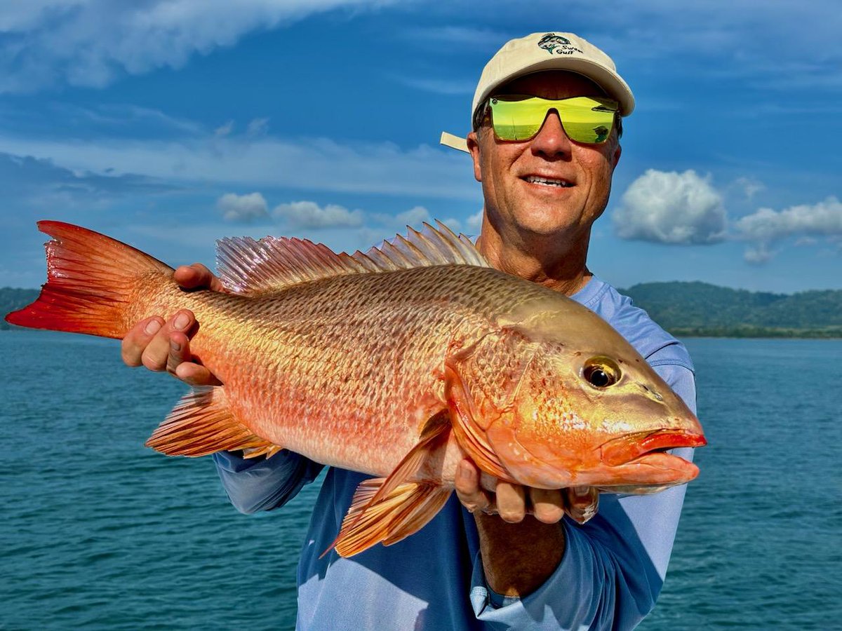 hubbsmikes's tweet photo. Fishing in Costa Rica today and caught this Colorado Snapper while wearing my "Prime Shades". We Catching!!!
@CUBuffsFootball
@DeionSanders
 @BlendersEyewear https://t.co/3fYR8c37K6