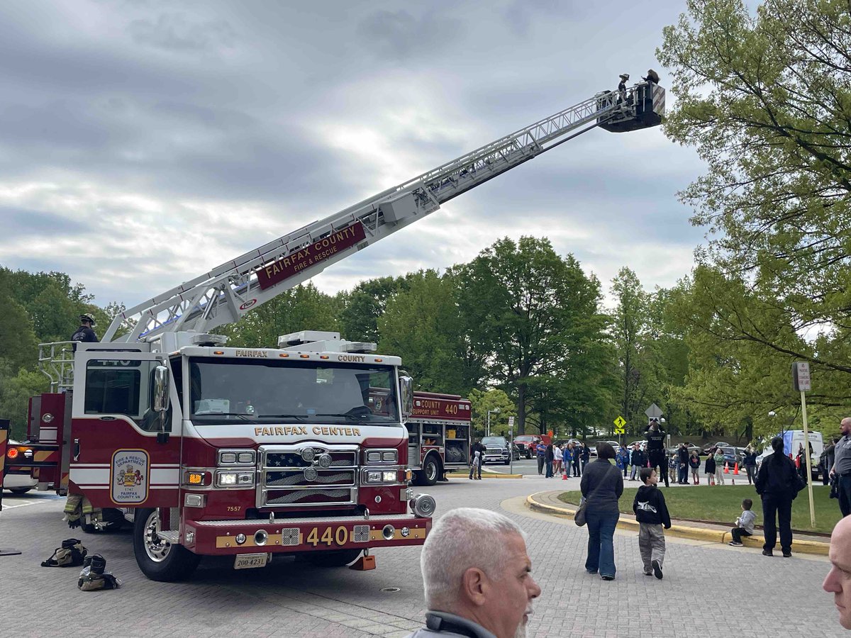 Inspiring the next generation of first responders! #FCFRD and @FairfaxCountyPD had an amazing time hosting Take Your Kids to Work Day! Thank you to everyone who worked hard to make today a success!