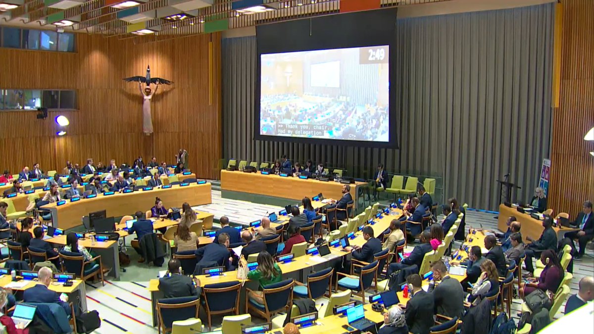 NorwayUN's tweet photo. 🇳🇴 at #FfDF: We are running out of time to reach our financing goals and deliver on the #2030Agenda. Our focus should be on our common objective of reaching an ambitious outcome at the 4th Int Conference for Financing for Development (#FfD4) in Spain in 2025. https://t.co/sUawJjDMtg