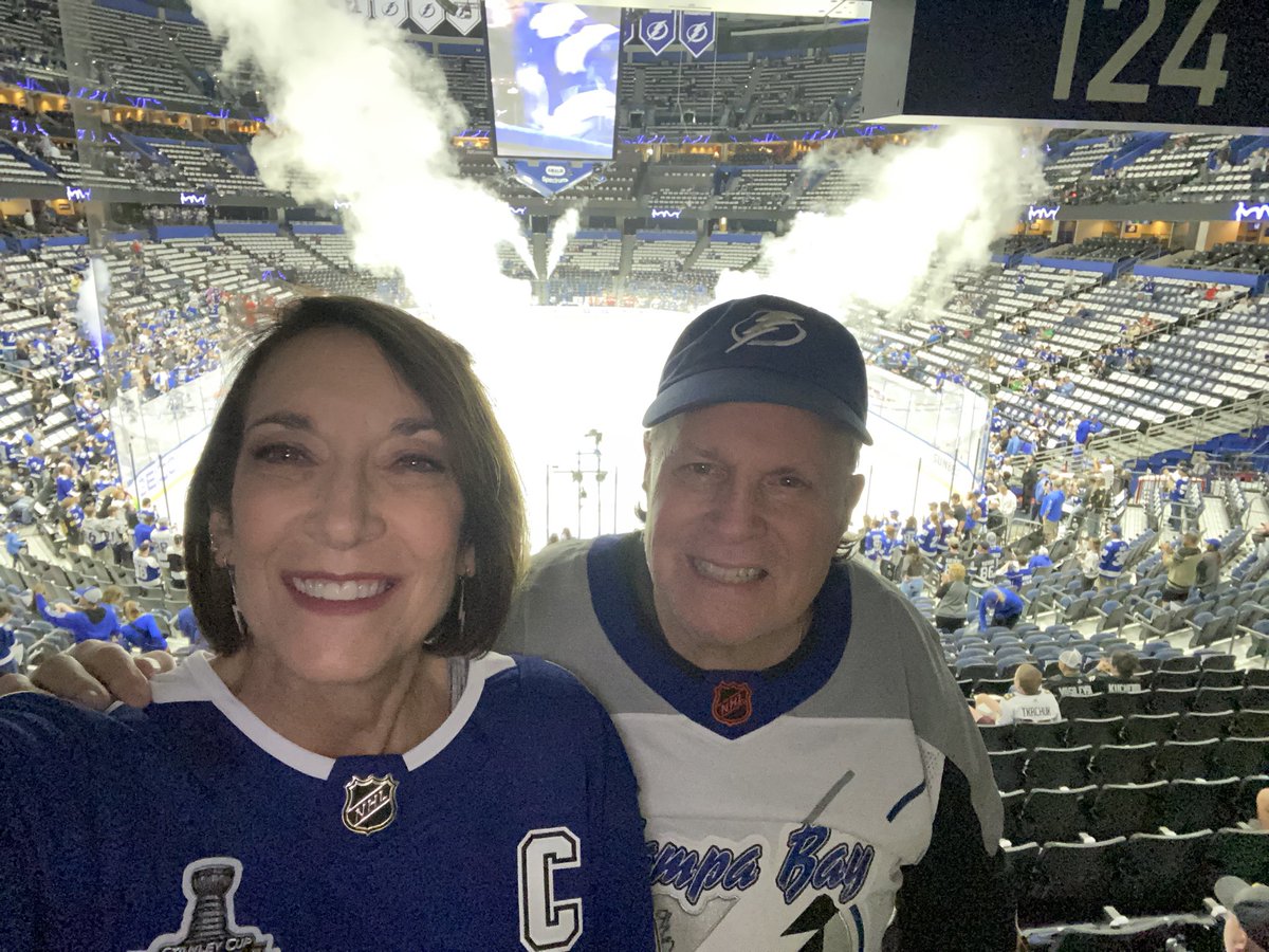 We’re cheering from section 124. Let’s #GoBolts