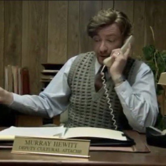 brnonabeach's tweet image. thinking about my favorite pathetic man everyone pls look at murray in his sweater vests