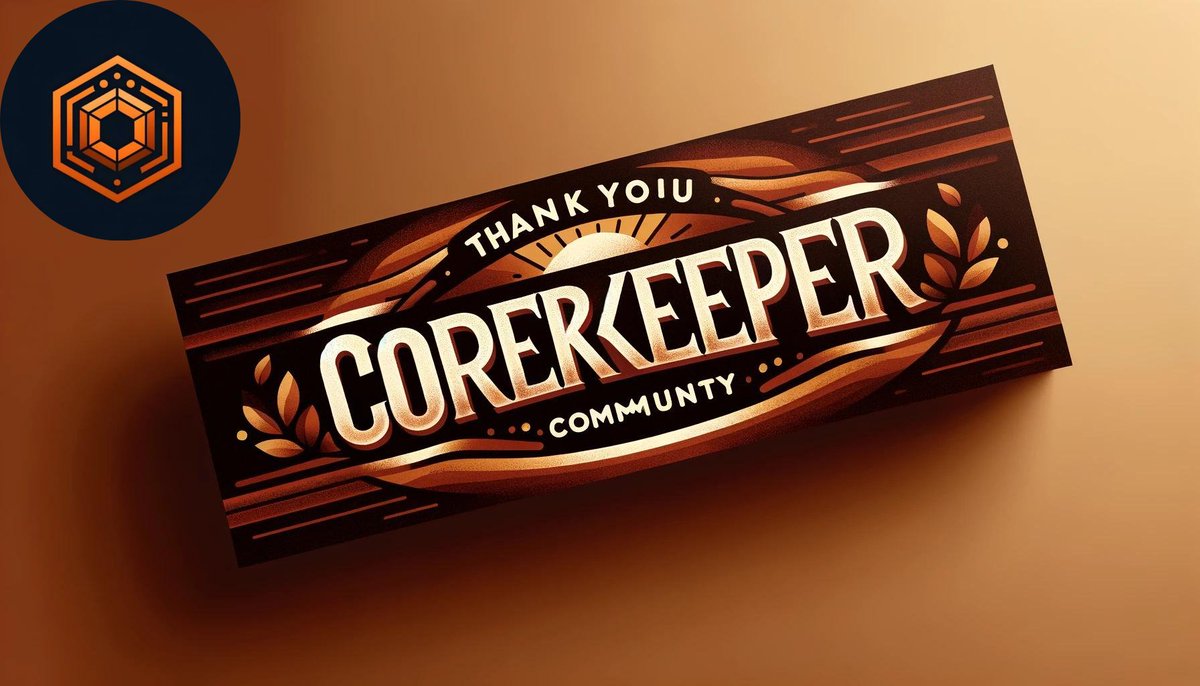 Existing Announcement CoreKeeper just hit 30,000 followers on X! Huge thanks to our incredible CoreKeeper community for joining us on this journey! Your support fuels our excitement as we watch our crypto family flourish. We're honoured by your trust in us for your crypto…