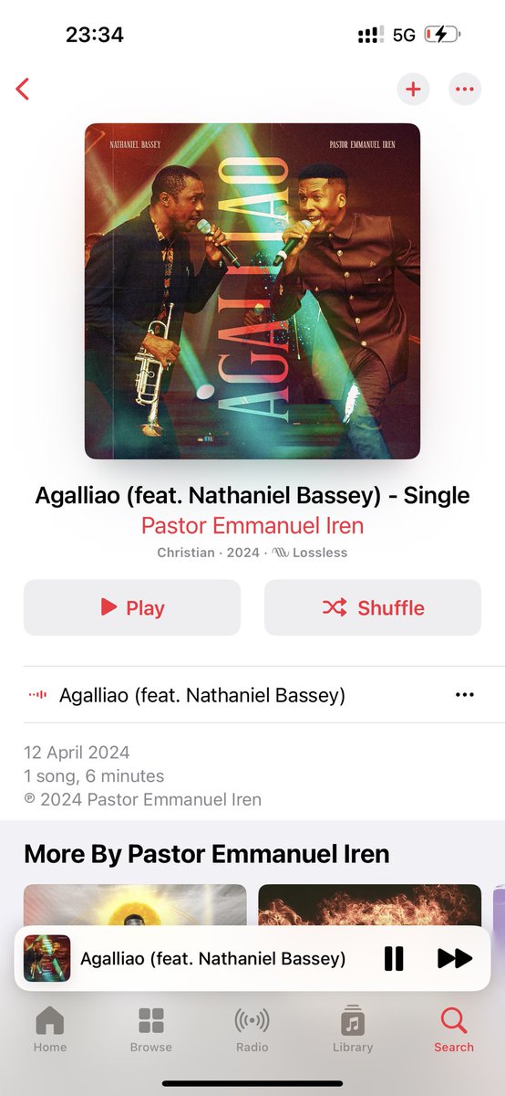Agalliao is out on Apple Music now! Stream away!