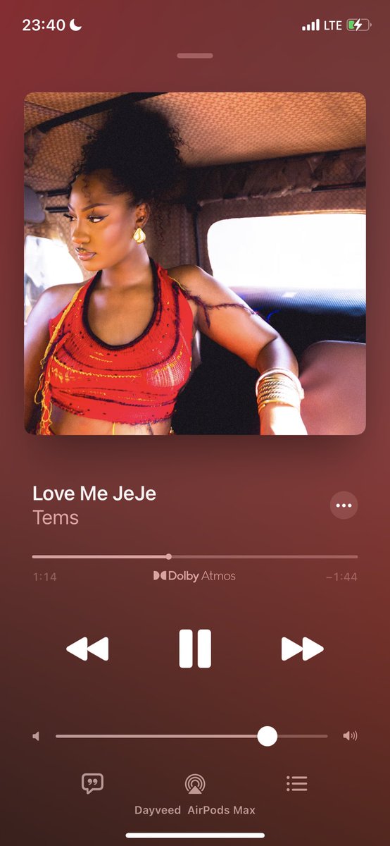 Tems Love Me JeJe out Now 😭🔊❤️