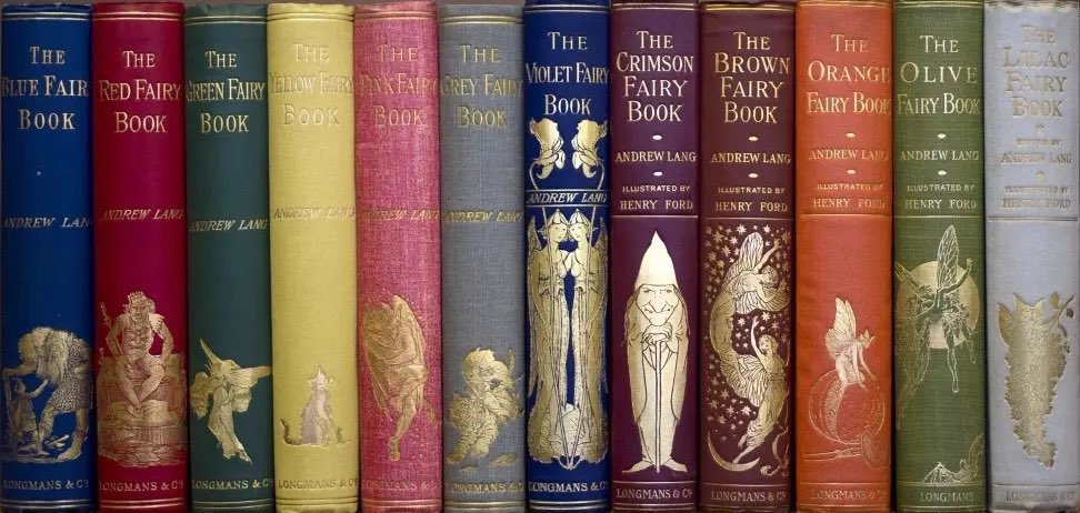 Some book beauty for your day that I wish I owned: Andrew Lang & Leonora Blanche Alleyne’s ‘Coloured Fairy Books,’ circa 1889-1913