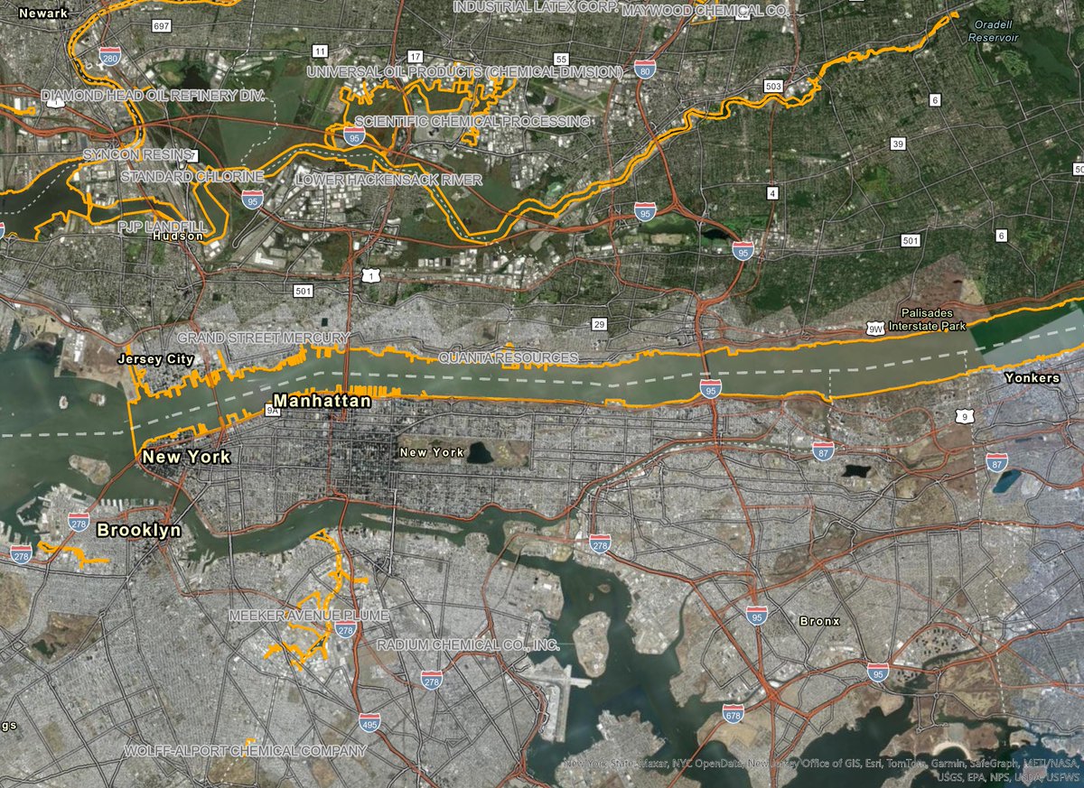 lol the Hudson River is a giant Superfund site