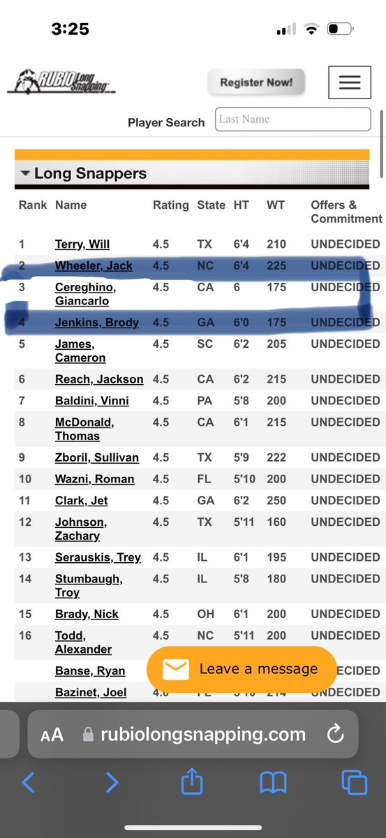 GiancarloC48's tweet image. After a great @TheChrisRubio camp in NorCal, I am blessed to be ranked #3 in the Nation and #1 in CA. Thank you to @CruzARubio for the write up, and thank you to @LS_45DBird for getting me ready. Lastly thank you to Coach Ahr for always supporting me!  
#AGTG