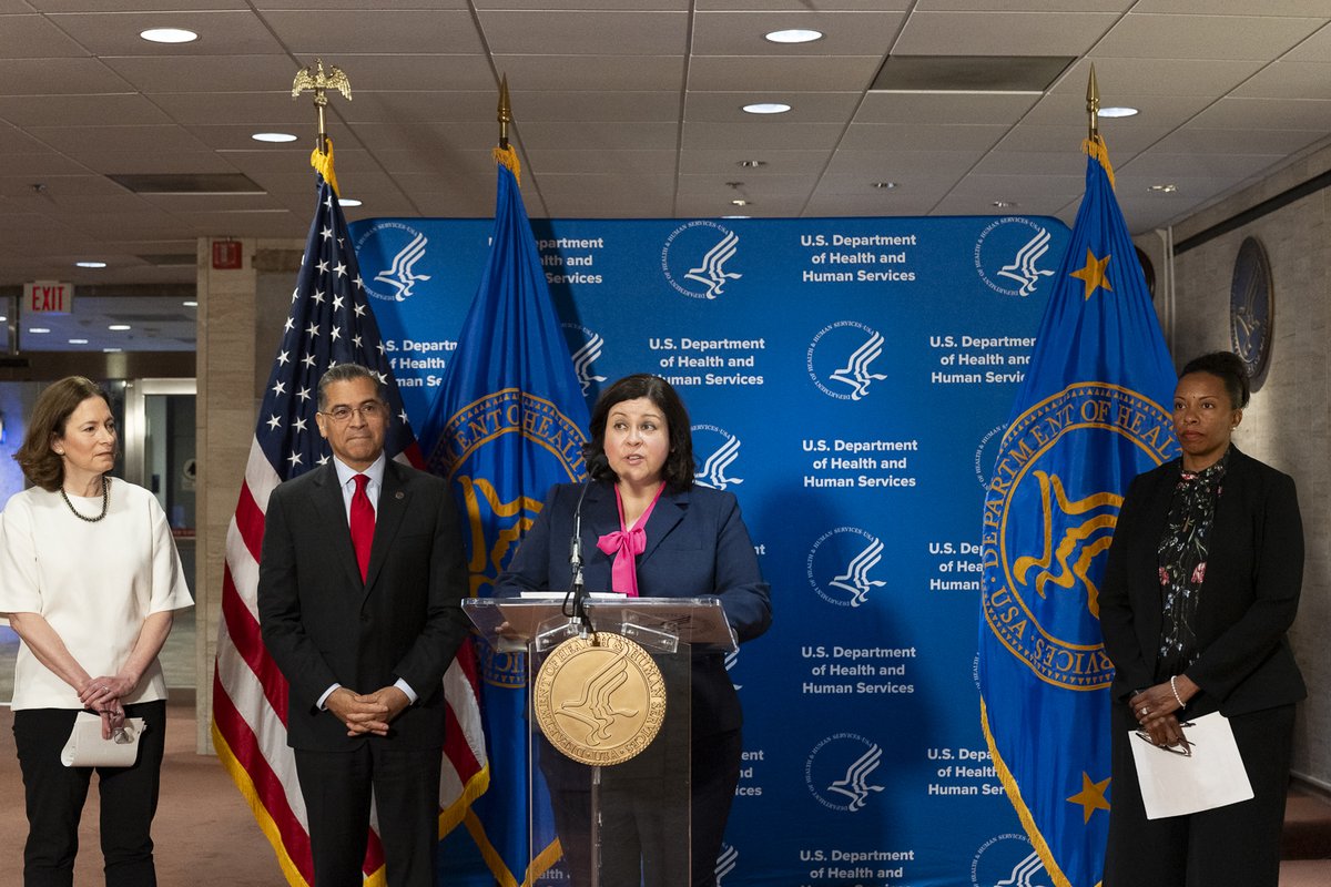 #ICYMI, @HHSOCR Dir Melanie Fontes Rainer joined @SecBecerra this week in announcing the @HHSGov Final Rule under HIPAA to protect reproductive health care privacy for lawful reproductive health care, including abortion.