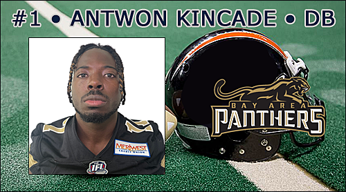 SCtoC's tweet photo. The @IndoorFL unveiled its Week 6 #IFLPlayersOfTheWeek!

Offensive - @Castro_for_3, QB (@SA_Gunslingers)
Defensive - @Antwon_Kincade, DB (@PanthersIFL)
Special Teams - TC Stevens, K (@SA_Gunslingers)

Congratulations to this week's winners! 

https://t.co/JEoAi75twE https://t.co/NSwg6AKcQO