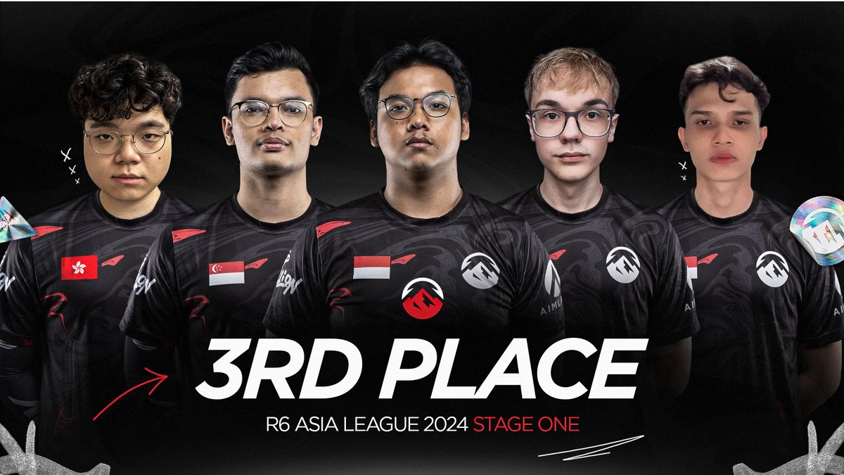 ICYMI: We finished 3rd in @R6esportsASIA Stage 1 Playoffs in a 2-1 win over @DireWolves We'll be back soon to get our revenge and make Montreal 😈 #ElevateR6 | #RedRebellion