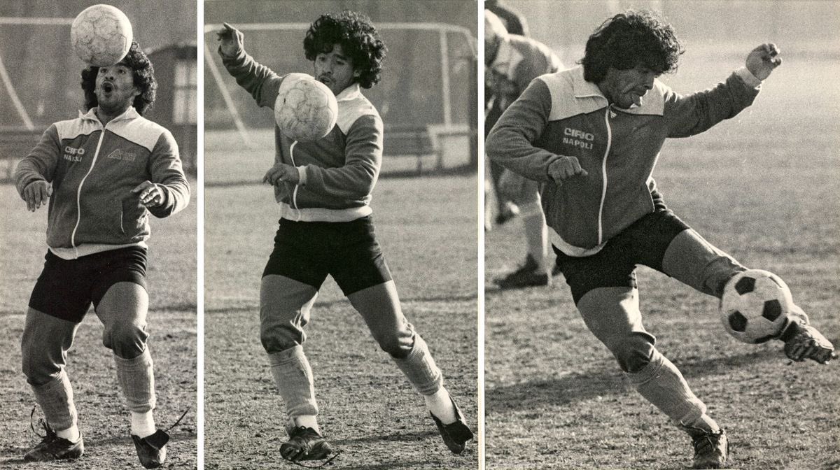 Maradona y su control con la pelota. Hermosa secuencia que vas a ver hoy.

#DiegoEterno #ElDiezPerfecto