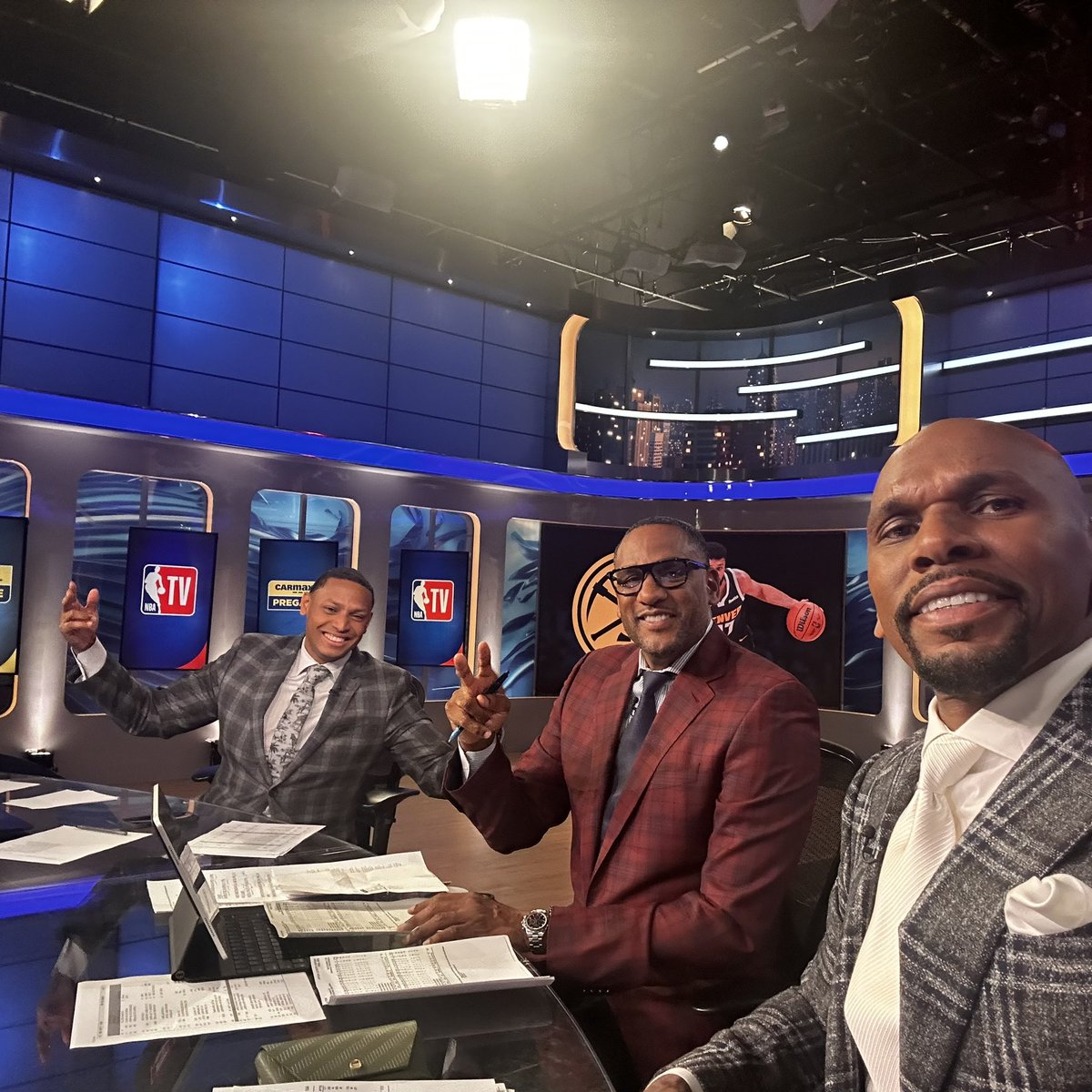 Jerry Stackhouse (@jerrystackhouse) on Twitter photo Getting ready for a fun night of playoff <a href="/NBA/">NBA</a> basketball with <a href="/steve21smith/">Steve Smith</a> <a href="/chrismilestv/">Chris Miles</a> on <a href="/NBATV/">NBA TV</a> Getting ready for a fun night of playoff <a href="/NBA/">NBA</a> basketball with <a href="/steve21smith/">Steve Smith</a> <a href="/chrismilestv/">Chris Miles</a> on <a href="/NBATV/">NBA TV</a>