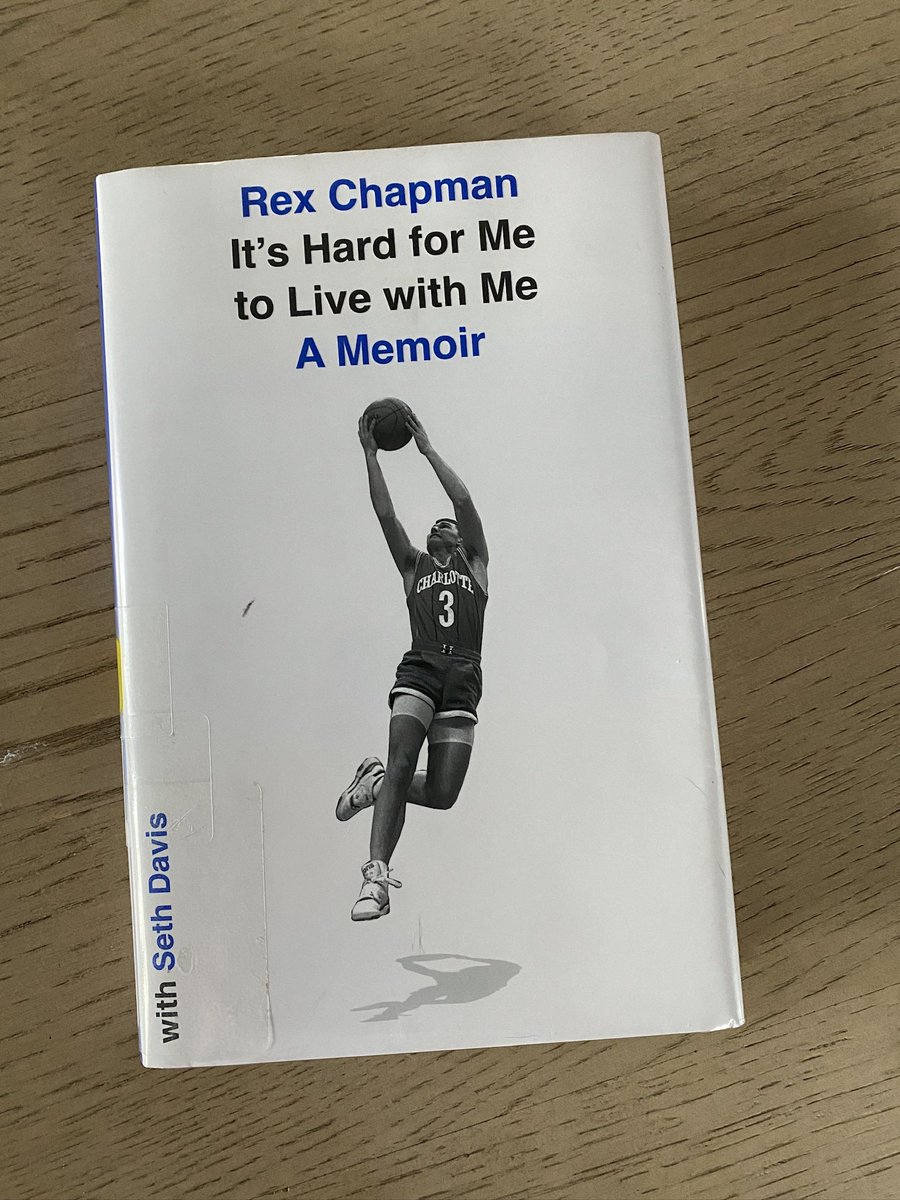 An honest and entertaining read with important messages about the opioid and racism crisis in America. Plus a lot of interesting basketball facts and connections. Thank you @RexChapman for such a meaningful memoir. And a @SRuhle shoutout at the end too!
