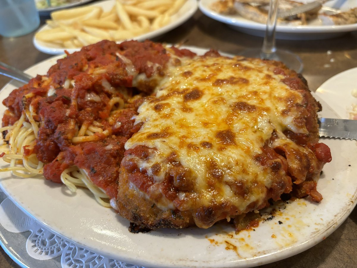 The cornerstone of any balanced diet is 4 servings a week of Chicken Parm—any “doctor” that disagrees should be immediately terminated