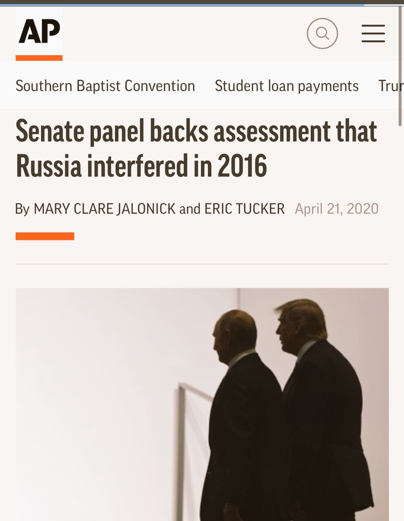 @WatchChad Remember when AG Barr lied about the Mueller Report? Mueller stated under oath that Trump could be indicted Remember that Trump/Sessions prevented Trump from following the money? Remember @SenateGOP validated the Mueller Report Remember when Trump bragged about obstruction?