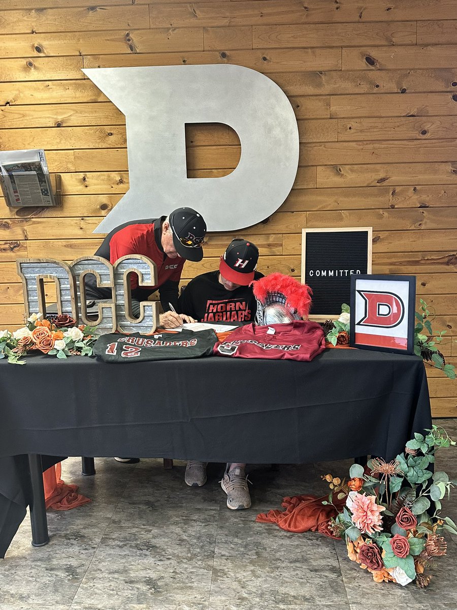 suarezrj24's tweet photo. I am excited to announce my commitment to Dallas Christian College. I want to thank God, my family, and my coaches for all their support.  Happy to be a Crusader! 
@HornJBaseball @CoachRodgers22 @DCCBaseball2010 https://t.co/ZjH1BHcNpt