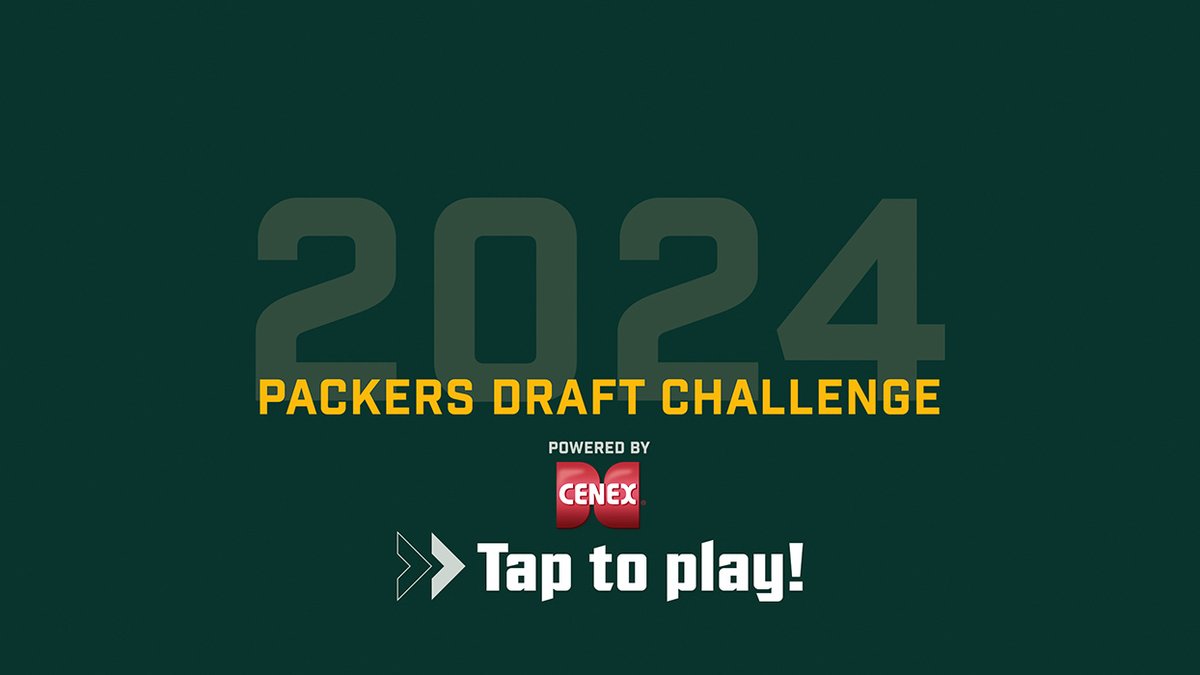 The 2024 #PackersDraft Challenge is LIVE! Make your predictions here 🔮: pckrs.com/k124ezwk #GoPackGo