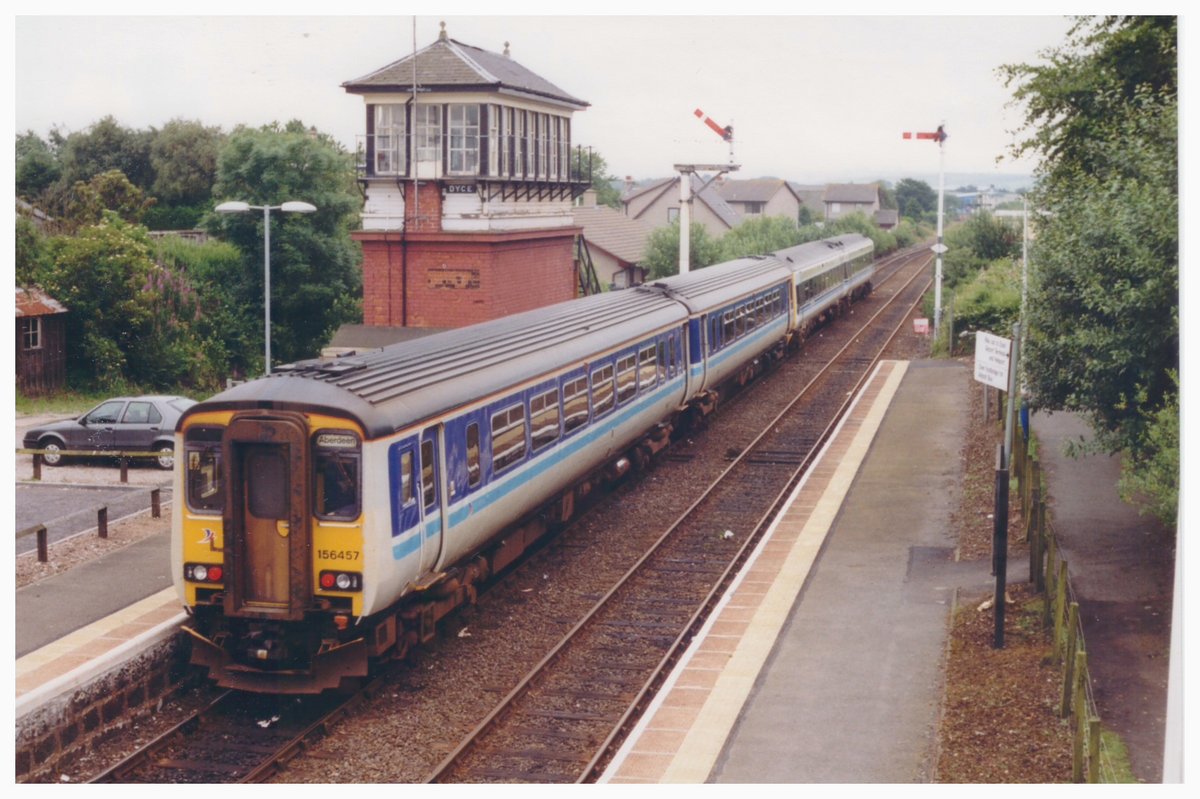 156 457 at Dyce at 10.27 on 10th July 1999. @networkrail #DailyPick #Archive @ScotRail