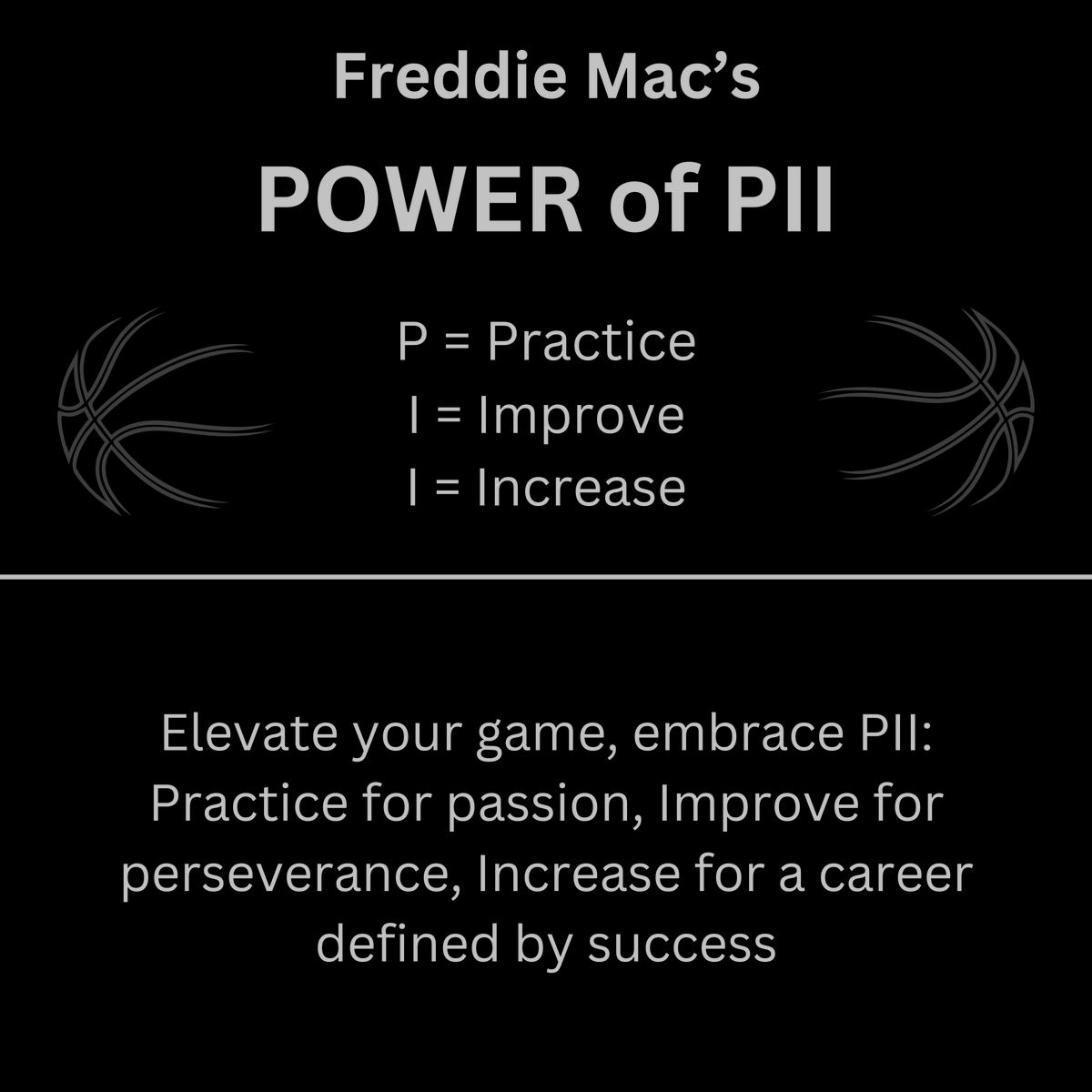 'Drive Success with the Power of PII'

💪#PowerOfPii
👑#QueensOfTheCourt
💯#PositiveThought