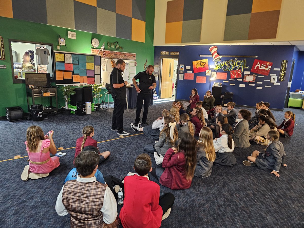 It's time for Matilda Jr. performance! Matilda Jr. is about to start at SMES! These students have worked so hard for this moment! Break a leg! Thank you Mr. Coyne and McCorkle for giving these students a great opportunity.